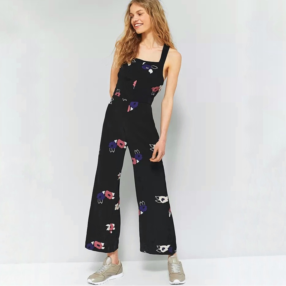 Rolla’s | Roses Floral Jumpsuit Size AUS 12 / US 8 / L